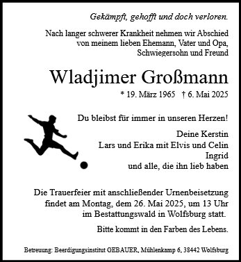 Wladjimer Großmann