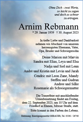 Arnim Rebmann