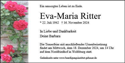 Eva-Maria Ritter