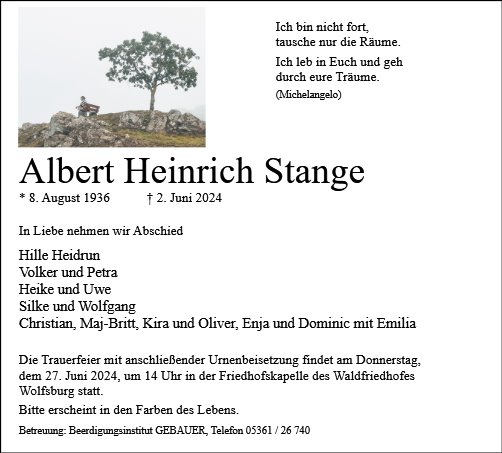 Albert Stange