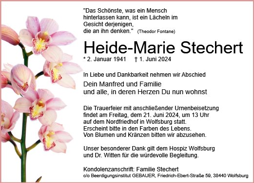 Heide-Marie Stechert