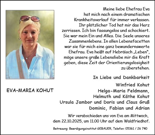 Eva Maria Kohut