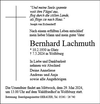 Bernhard Lachmuth