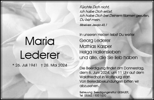 Maria Lederer