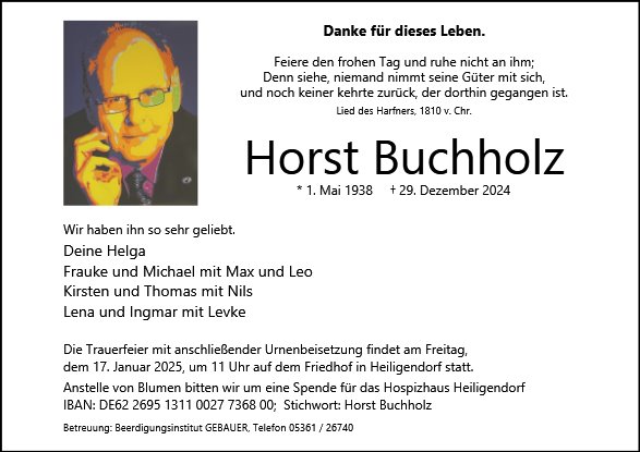 Horst Buchholz