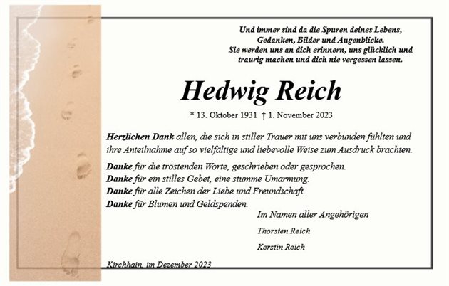Hedwig Reich