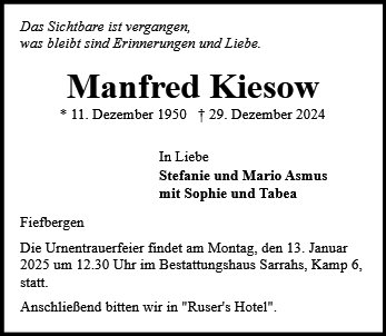 Manfred Kiesow