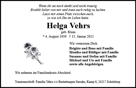 Helga Vehrs