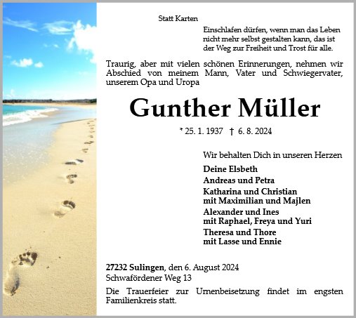 Gunther Müller