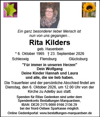 Rita Kilders