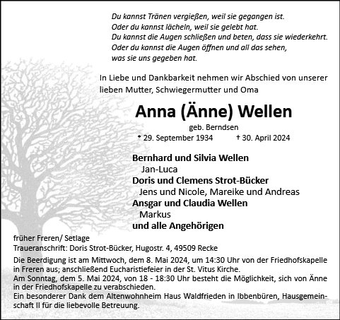 Anna Wellen