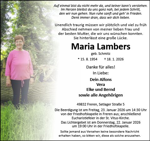Maria Lambers