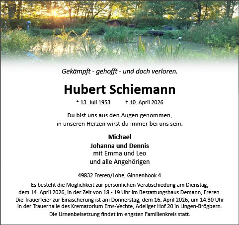Hubert Schiemann