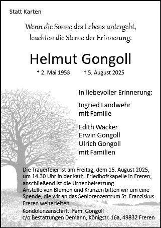 Helmut Gongoll