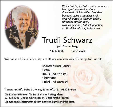 Gertrudis Schwarz
