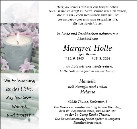 Margret Holle