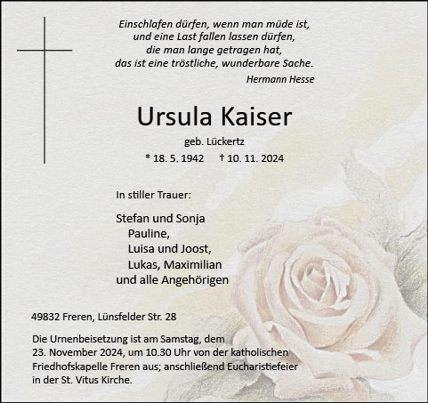 Ursula Kaiser