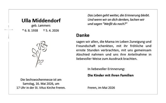 Ulla Middendorf