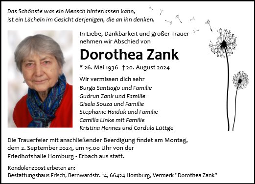 Dorothea Zank