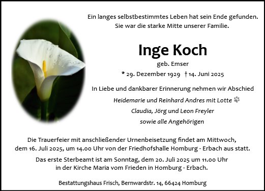 Inge Koch