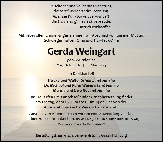 Gerda Weingart