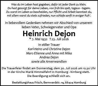 Heinrich Dejon