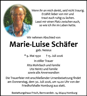 Maria Luise Schäfer
