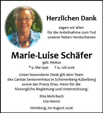 Maria Luise Schäfer