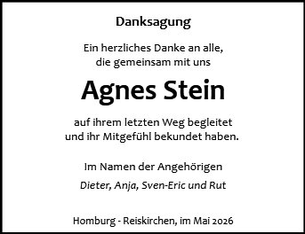 Agnes Stein