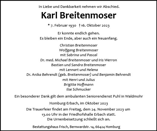 Karl Breitenmoser