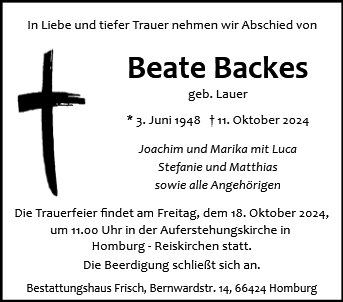 Beate Backes