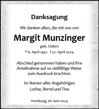 Margarete Munzinger