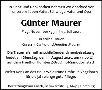 Günter Maurer