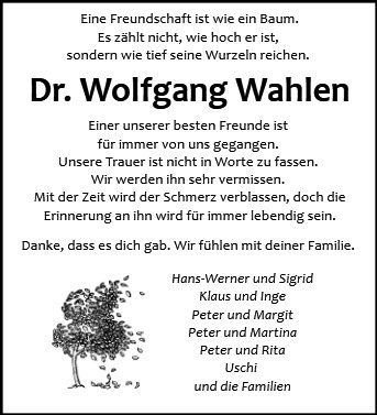 Wolfgang Wahlen