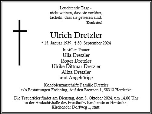 Ulrich Dretzler