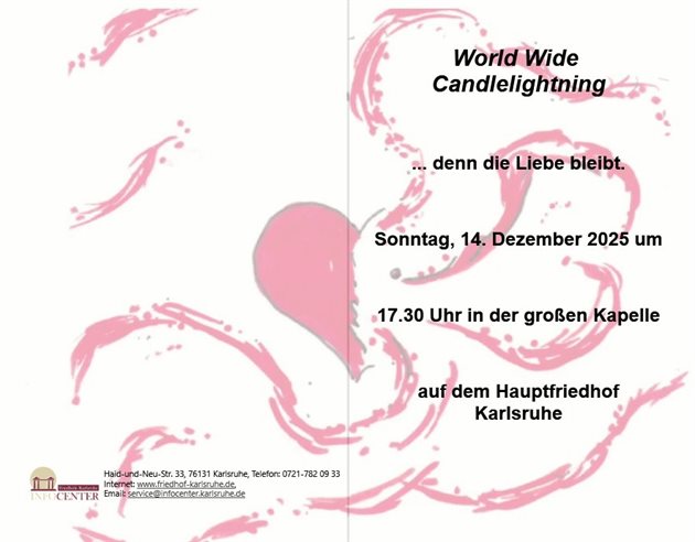 Lichtergedenkveranstaltung WWCL