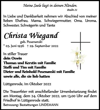 Christa Wiegand