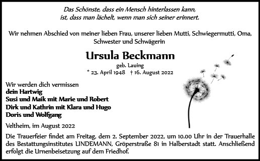 Ursula Beckmann