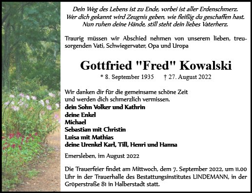 Gottfried Kowalski