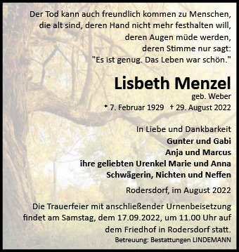 Lisbeth Menzel