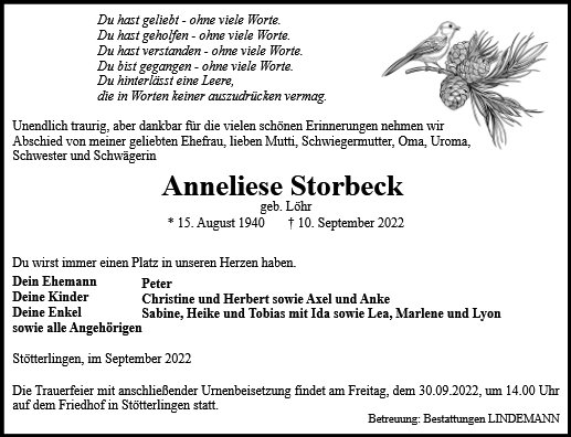 Anneliese Storbeck