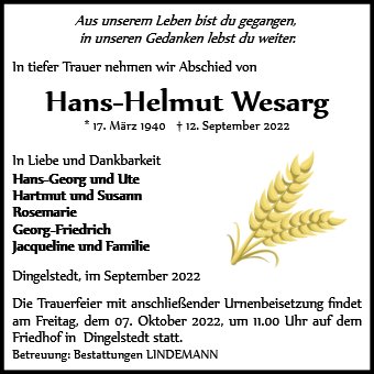 Hans-Helmut Wesarg