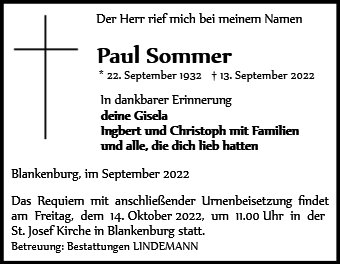 Paul Sommer