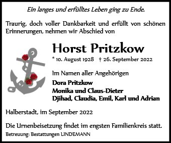 Horst Pritzkow