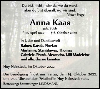 Anna Kaas