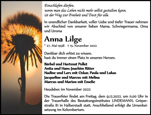 Anna Lilge