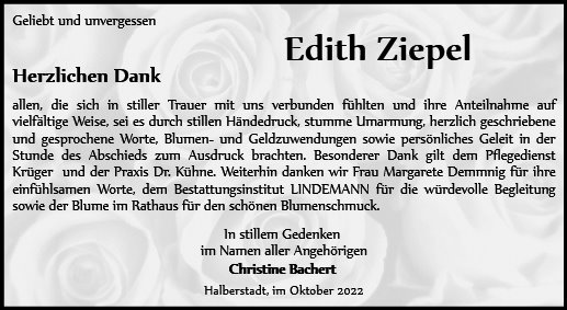 Edith Ziepel