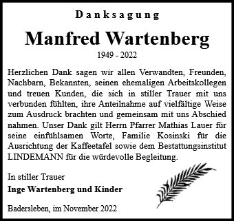 Manfred Wartenberg