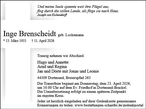 Ingeborg Brenscheidt