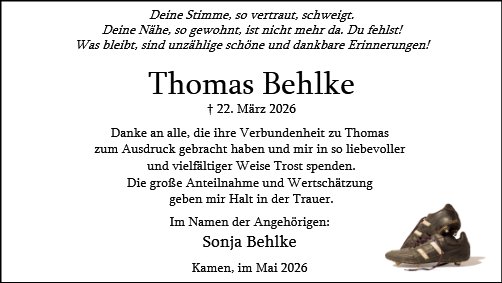 Thomas Behlke